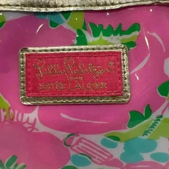 Lilly Pulitzer & Estée Lauder make up bag. Brand new! - Picture 2 of 12